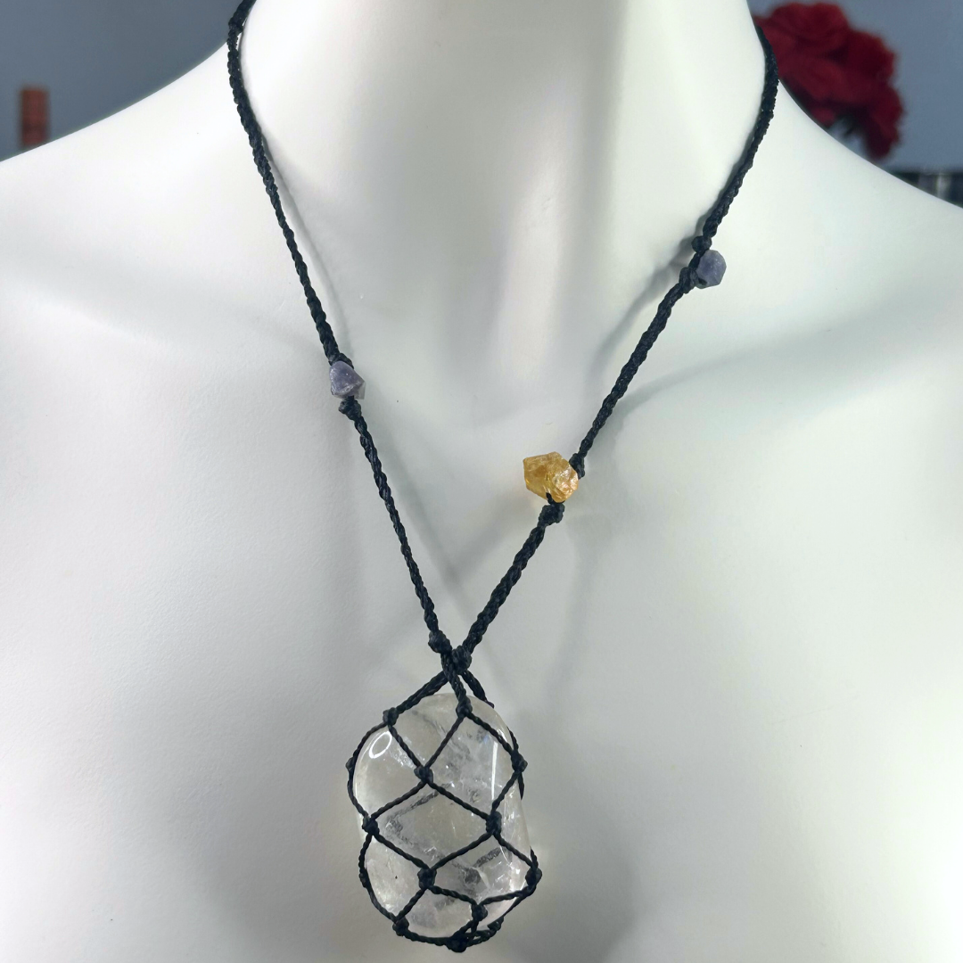 Crystal Holder Necklace