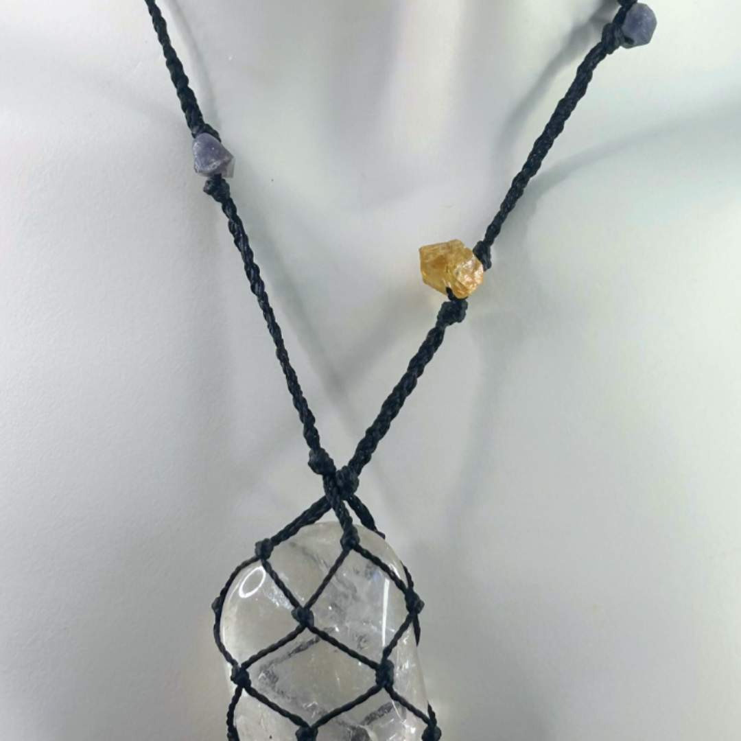 Crystal Holder Necklace